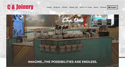 Desktop Screenshot of cajoinery.com.au